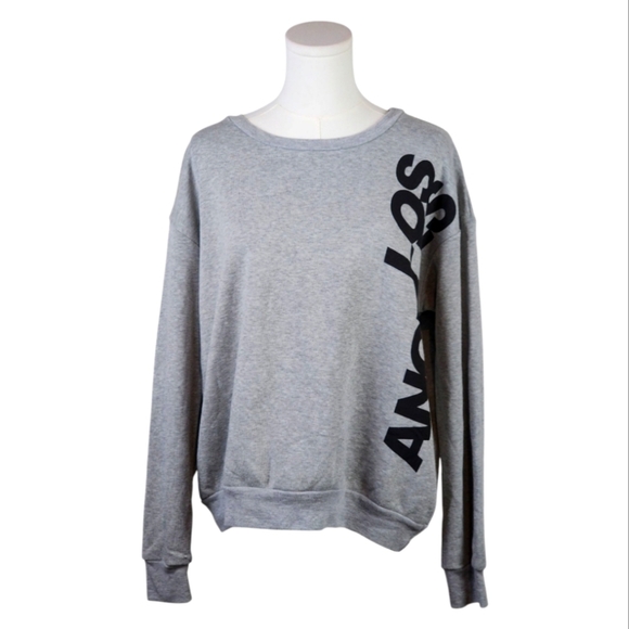 Project Social T x Urban Outfitters LA Graphic Sweatshirt Gray Size Large - Picture 1 of 8